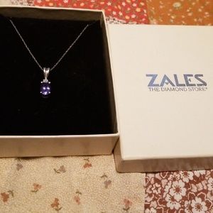 Tanzanite necklace